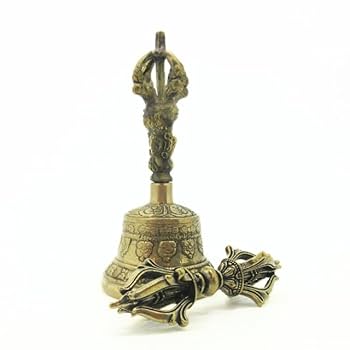 【収集品】持鈴セット　金属製　巡礼　鐘　振り鐘　仏具　925 収集品】持鈴セット 金属製 巡礼 鐘 振り鐘 仏具 925